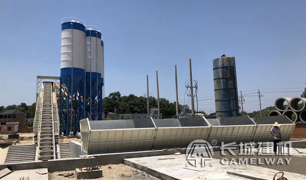 中天集團HZS180商品混凝土生產(chǎn)線