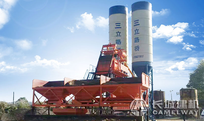 HZS25混凝土攪拌站