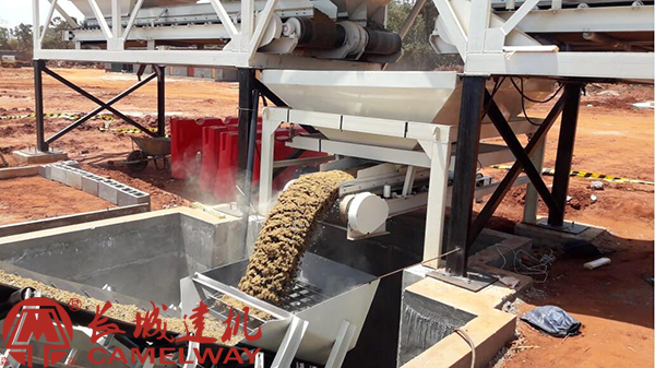 長城hzs60工程混凝土攪拌站