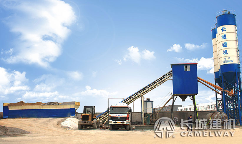 長城建機js1000型強制式攪拌機常用在hzs50或60攪拌站上

