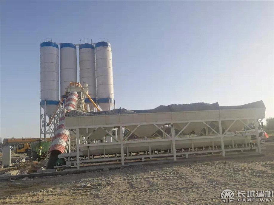 長城90混凝土攪拌站客戶案例