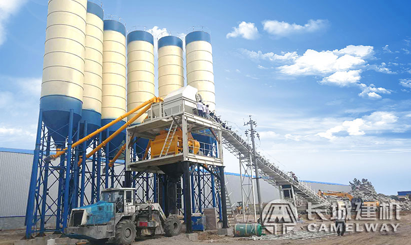 長(zhǎng)城建機(jī)hzs240攪拌站案例圖