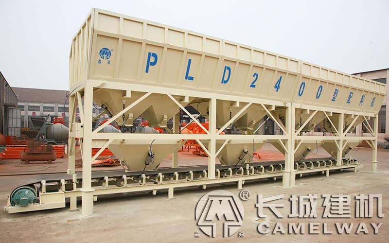 全自動(dòng)混凝土配料機(jī)，配料機(jī)2400型可以做成4倉(cāng)嗎