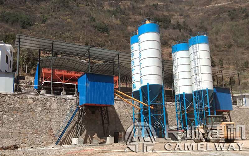 農(nóng)村自建商砼生產(chǎn)線