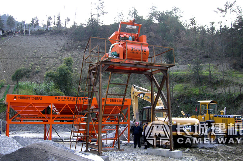 25攪拌站設(shè)備實(shí)景