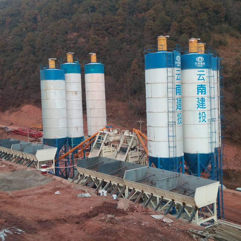 hzs75型混凝土攪拌站