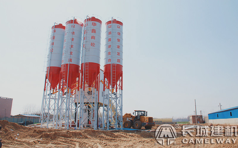 長(zhǎng)城建機(jī)商砼站案例-淮陽(yáng)120站