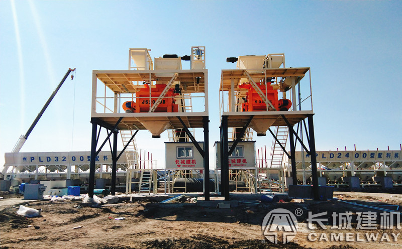 hzs90混凝土攪拌站主機(jī)總功率，占地面積多大，價(jià)格是多少？