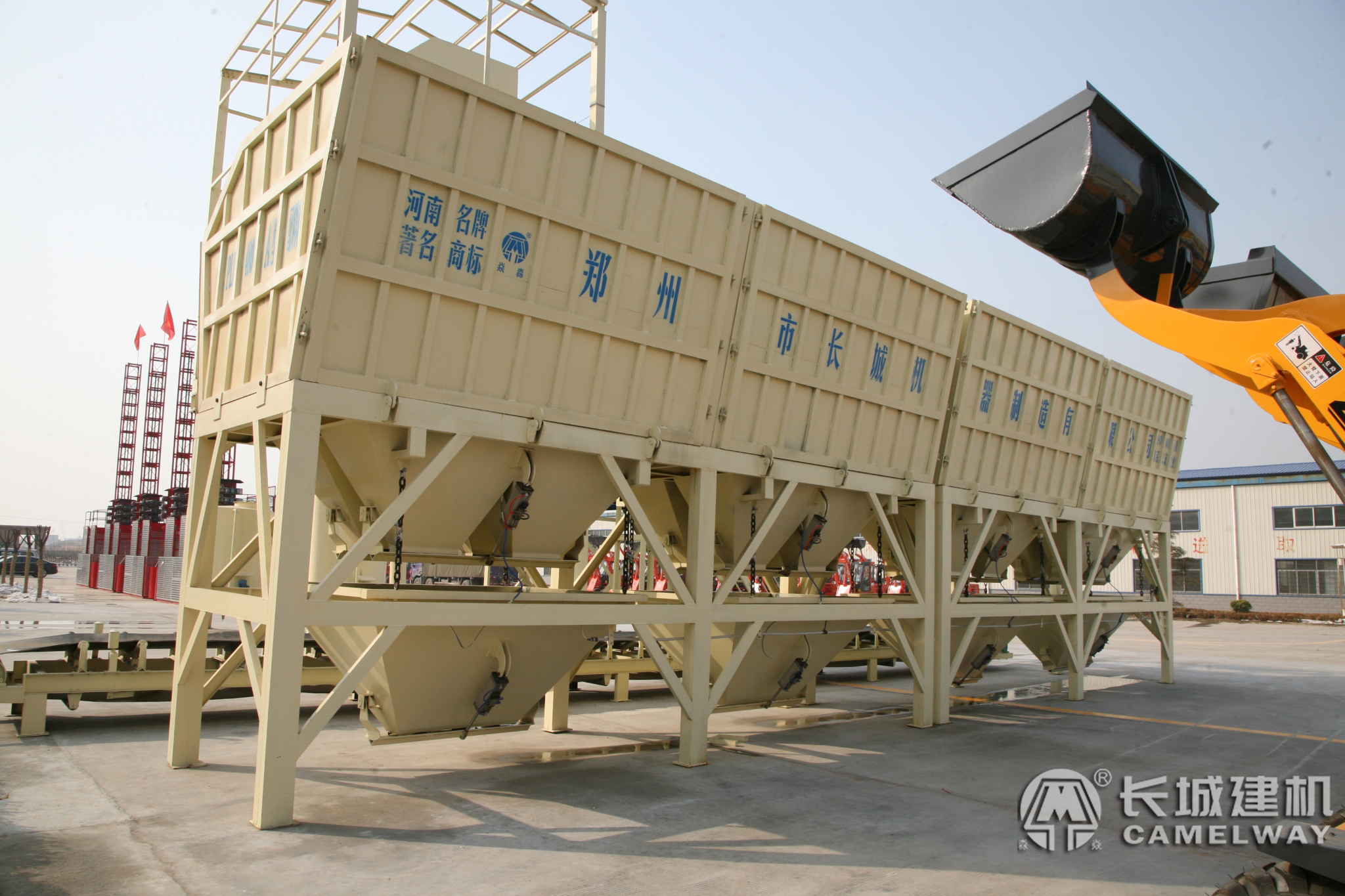 攪拌站中的混凝土配料機多少錢一臺？